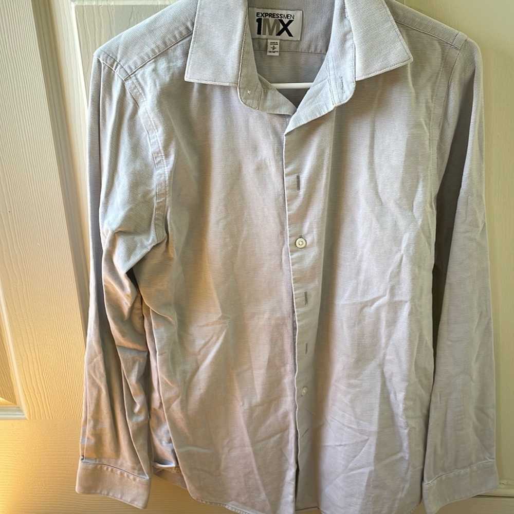 Gray Express Dress Shirt